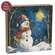 Midnight Snowman Box Sign