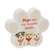Dear Santa Wooden Pawprint Sitter - 4 Asstd.