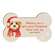 Paw-Some Wooden Christmas Bone Magnet - 3 Asstd.