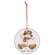 Always With You Snowman & Cardinal Round Ornament - 3 Asstd.