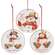 Always With You Snowman & Cardinal Round Ornament - 3 Asstd.