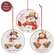Always With You Snowman & Cardinal Round Ornament - 3 Asstd.