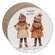 Besties Forever Round Wooden Hinged Box - 3 Asstd.