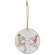 Snowy Ever After Pastel Snowman Ornament - 3 Asstd.