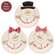 Melting Snowman Resin Plate - 3 Asstd.