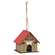 Wooden Dog House Ornament - 3 Asstd.