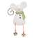 Holly Jolly Sugar Plum Jingle Leg Resin Mouse - 3 Asstd.
