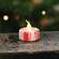 Glittered Candy Cane Timer Tealight