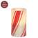 Glittered Candy Cane Timer Pillar - 2.75" x 4.75"