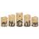 5 pc Set - Grungy Nativity Timer Pillars