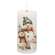 Snowman Family Timer Pillar - 6"