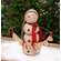 Primitive Jingle Let It Snow Banner Snowman Doll