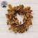 Whispering Fall Leaves Wreath - 22"