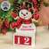 Days 'til Christmas Nostalgic Wooden Christmas Countdown