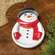 Nostalgic Resin Snowman Trinket Dish