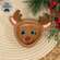 Nostalgic Resin Reindeer Trinket Dish
