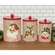 3 Set - Nostalgic Christmas Metal Canisters