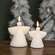 Ivory Angel LED Timer Candle - 5"