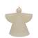 Ivory Angel LED Timer Candle - 6"