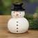 Ceramic Snowman Sitter - 4"H
