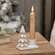 Ceramic Christmas Tree Taper Holder