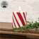 Candy Cane LED Timer Pillar - 4.5"H