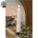 White Flocked Christmas Tree LED Timer Taper - 11.5"H