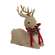Sisal Laying Reindeer - 8"L