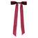 Burgundy Velvet Bow - 15.5"