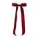 Burgundy Velvet Bow - 10.5"