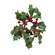 Nostalgic Holly & Berries Candle Ring - 1.5"