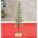 Sugar Plum Frosted Pine Tree - 7"H