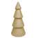 Gold Glittered Cone Tree - 10"H
