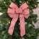 Candy Cane Striped Bow - 9.5 x 14