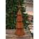 Rusted Metal Christmas Tree - 18"H