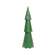 Green Metal Christmas Tree with Embossed Snowflakes - 18"H