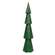 Green Metal Christmas Tree with Embossed Snowflakes - 25.5"H