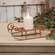 Rusty Metal Sled - 8.5"L