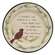 Loved One Cardinal Plate;