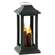 Burnt Mustard 3-Taper Lantern, 10 inch