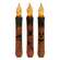 Halloween Timer Tapers, 6 in. - 3 asst.