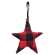 {[en]:Red Buffalo Check Fabric Star Ornament -