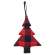 {[en]:Red Buffalo Check Fabric Tree Ornament -