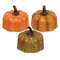 Pumpkin Tealight - 3 assorted;