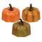 Pumpkin Tealight - 3 assorted - # 84661