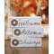 Welcome, Autumn, Blessings Block, 3 asst. - 90724;