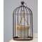 Vintaged Birdcage w/ Hanging Cement Planter, Medium - QX18209B