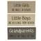 Little Boys, Little Girls Blocks - Farmhouse Colors, 3 asst.