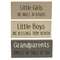 Little Boys, Little Girls Blocks - Farmhouse Colors, 3 asst. - # 34436