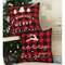 Merry & Bright Buffalo Check Pillow -